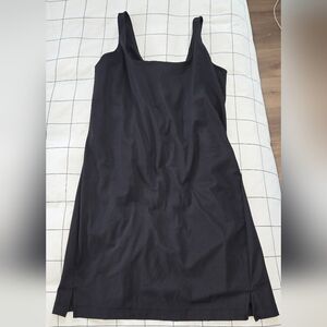Old Navy Active - Powersoft black skort dress with built in bra - size L
